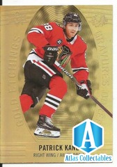 2019-20 Patrick Kane Tim Hortons Canada Gold Etchings Card #GE-4